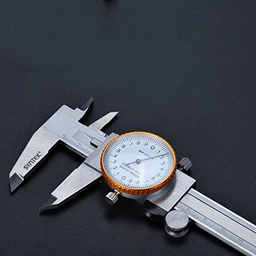 Dial Caliper - 8 Inch With 0.02Mm, Stainless Steel, Shockproof #TOP6