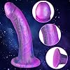 Roluck Leistungsstarke Saugnapf Anal Dildo, Flüssigkeit Silikon Dildo Vagina G Spot Sexspielzeug, Soft Realistic Dildo, Weiblich Männlich Paare Anal Plugs #4