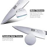 HOSHANHO Kochmesser Profi Messer Scharfe Küchenmesser Chefmesser aus Hochwertigem Edelstahl...