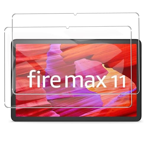 【2枚セッ】For Fire Max 11フィルム 11インチ 保護フィルム 9H硬度 気泡防止 耐指紋 飛散防止処理 液晶保護 耐衝撃 全面保護 日本旭硝子製 Fire Max 11フィルム
