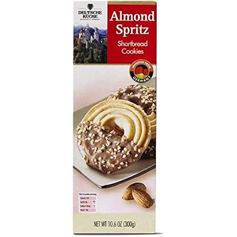 Deutsche Kuche Almond Spritz Shortbread Cookies 10.6 oz Cover
