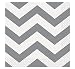 Silver Chevron Beverage Napkins, 16ct