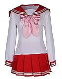 HOLRAN Konata Izumi Cosplay Costume Winter School Uniform (Small)