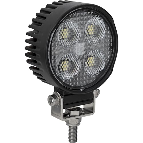 Luz LED Redonda Flood 2'' 8 LEDs 2650 Lúmenes para Camiones miniatura 2