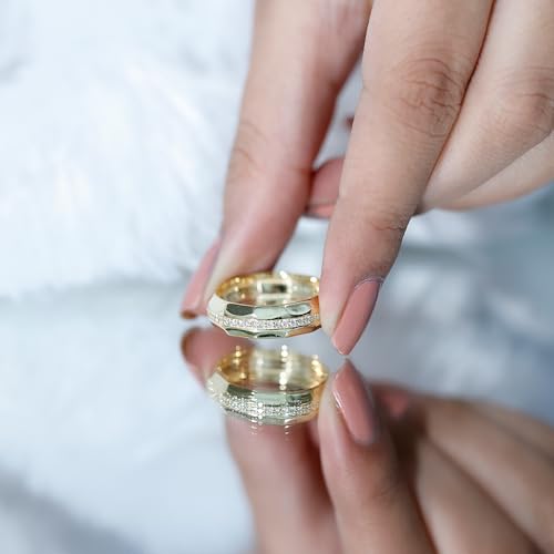 Certified Diamond Eternity Band, Hi Color Si Clarity, Natural Diamond Wide Wedding Ring (Ready to Gift)4