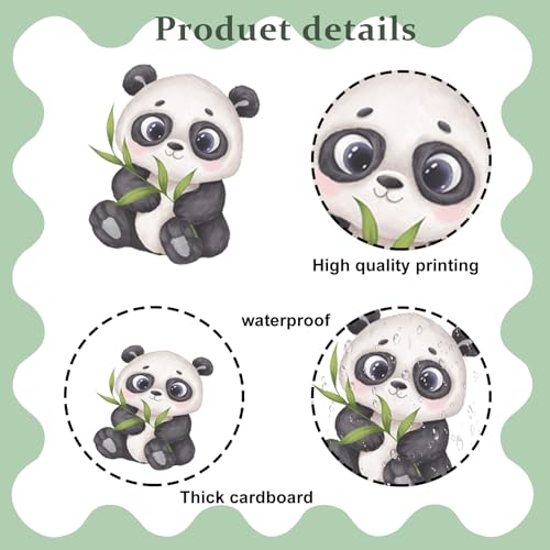 FYSUIMU 39 peças de recortes de animais da floresta em aquarela recortes de animais selvagens corte