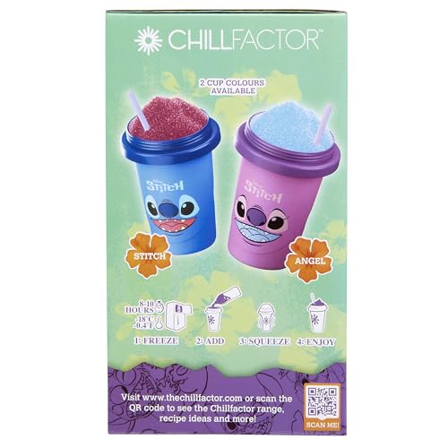 Disney Stitch Slushy Maker Cup - Chill Factor Original Slushie Maker Cup Makes Frozen Slushies, Smoothies, Milkshakes and More by Cra-Z-Art - Image 7