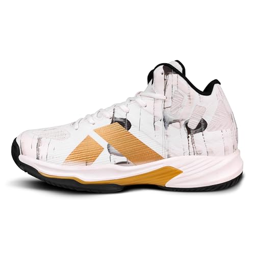 Image of Nivia Stormbreaker Basketball Shoes for Men, Spacer Mesh TPU Upper, TPU Shank Stability and Herringbone Rubber Outsole for Indoor and Outdoor Court Play