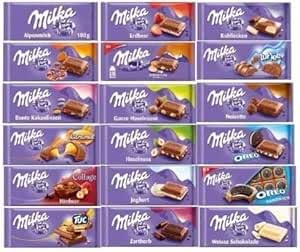 Milka Assorted Chocolates Variety Pack (6 Assorted Chocolates)