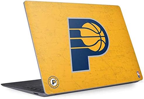 Skinit Decal Laptop Skin Compatible with Surface Laptop 3 13.5in - Officially Licensed NBA Indiana Pacers Distressed Design