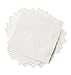 Crystalware, Beverage Paper Napkins, 1 Ply Cocktail Napkin, Bulk Package, White (2,000 Napkins)