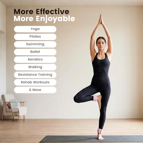 Image of Silicone Wrist & Ankle Weights | Wearable weights for yoga & toning. 0.5lb or 1lb per wrist. Sweat-resistant, adjustable fit with solid steel core.
