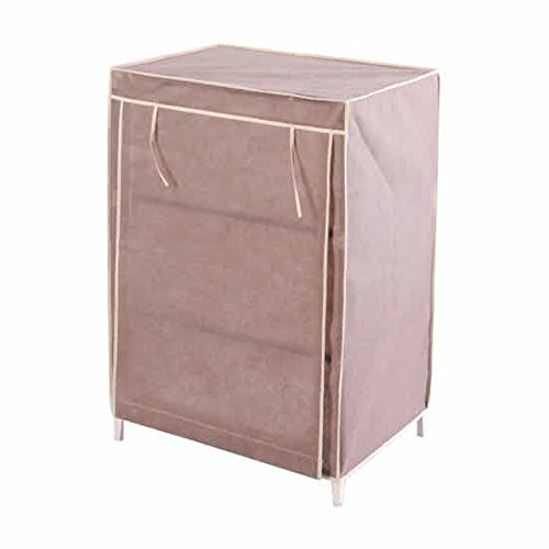 modulhome 6ran635ch Natur Schrank mit Bezug Vlies 60 x 45 x 78.5 cm, beige Cover