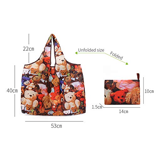 Sac de courses pliable et réutilisable pour vos commissions - 3