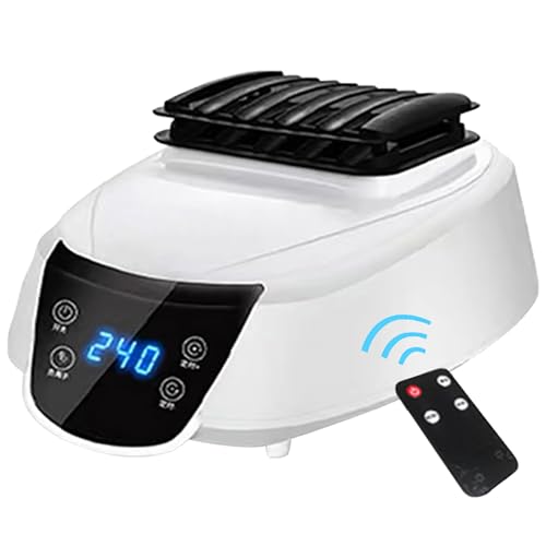 ZHDDM Séchoir à Linge Portable Éléctrique à Chaleur Soufflante pour Sèche-Linge à Économie D'énergie D'appartement Minuterie Automatique Numérique...