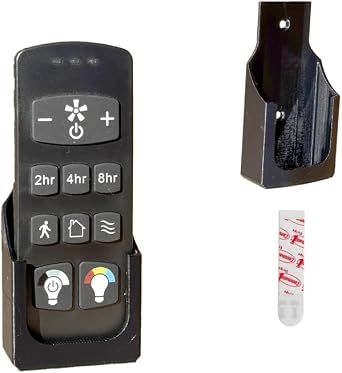 Fan Remote Holder Wall Mount Replacement for Harbor Breeze FA0188A Fits Boltz, Flanagan, Carlow, Crestwell, Outermark, Queensdale, Cumberland, Arbormere, Brookshore, and More