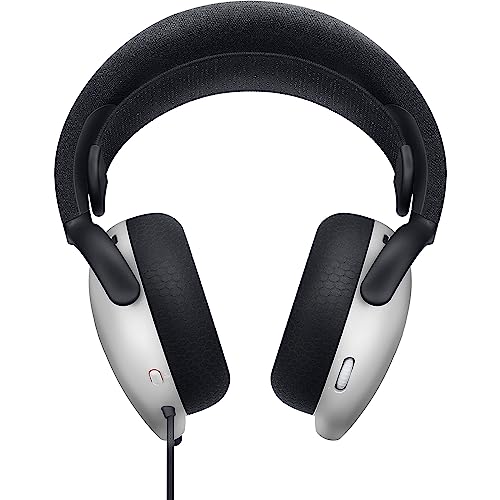 Alienware AW520H Wired Gaming Headset - Dolby Atmos, Unidirectional, AlienFX 16.8 Million RGB Colors, Microphone Mute, Volume On-Headset Controls, 40mm Hi-Res Certified - Lunar Light by Alienware - Image 4