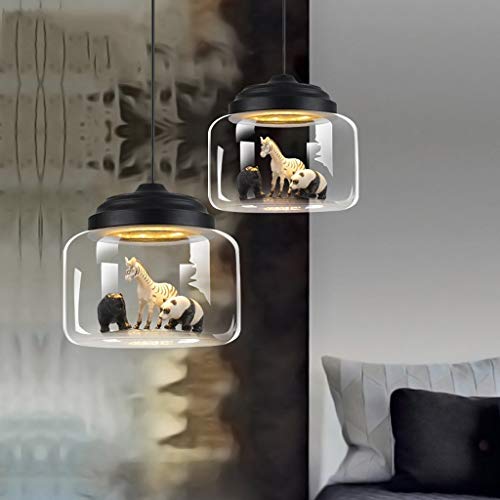 Suspension plafonnier réglable en verre blanc solution pour plafond bas