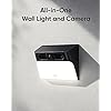 eufy Security Solar Wall Light Cam S120, Solar Security Cameras Wireless Outdoor, Built-in 8GB Storage, Forever Power, Motion Activated Light, AI Detection, IP65 Waterproof, Spotlight, No Monthly Fee