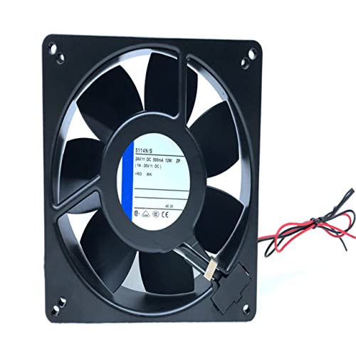 Ventilateur de refroidissement 24V métallique 135mm pour armoires électriques