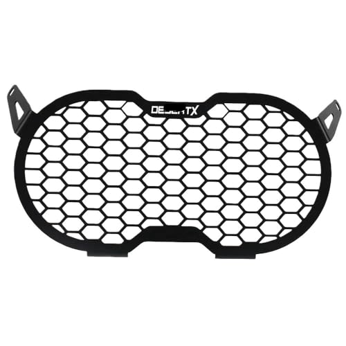 Grille de protection phare DesertX anti-gravillons avec caches latéraux robustes