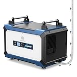 ARGENDON 180 Pints Commercial Dehumidifier with Pump for Crawl Space, Industry Water Damage Unit for up to 2,300 sq ft Large Space, Job Sites, Basement, Auto Defrost, Continuous Mode