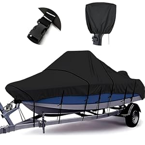 Tuszom 900D Wasserdichte Bootsabdeckung für Mittelkonsole