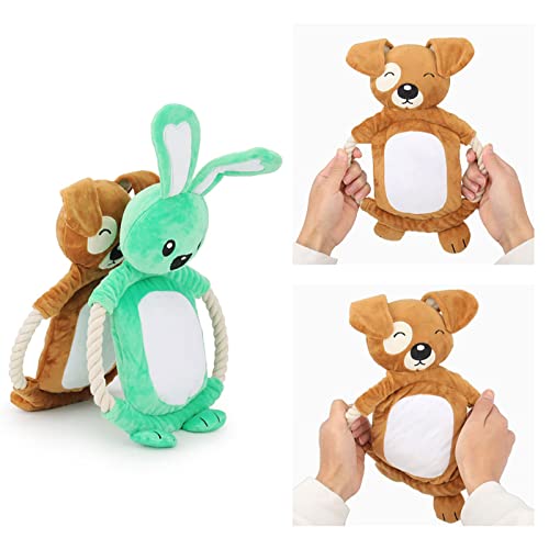 Squeaky Dog Toys , Funny Dog Toys Stuffed Plush Dog Toy , Cute Dog Rabbit Dog Birthday Gift Dog Chew Toys Pet Toys for Small Medium and Large Dogs(Brown Dog) Squeaky Dog Toys , Funny Dog Toys Stuffed Plush Dog Toy , Cute Dog Rabbit Dog Birthday Gift Dog Chew Toys Pet Toys for Small Medium and Large Dogs(Brown Dog)