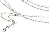 Elegante Bauchkette, verfügbar in verschiedenen Längen.