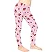 BYCHECAR Strawberry Leggings for Toddler Girls Size 12-13 Athletic Dance Leggings Kids Sport Running Yoga Tight High Waisted Compression