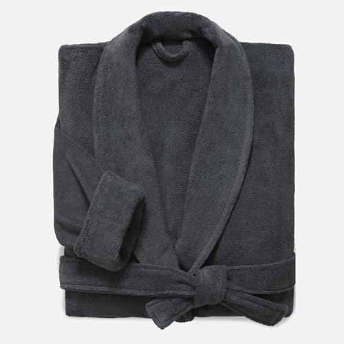 Image of Brooklinen Luxury Cotton Bath Robe, OEKO-TEX Certified, Plush & Machine Washable - Premium Turkish Plush Robes