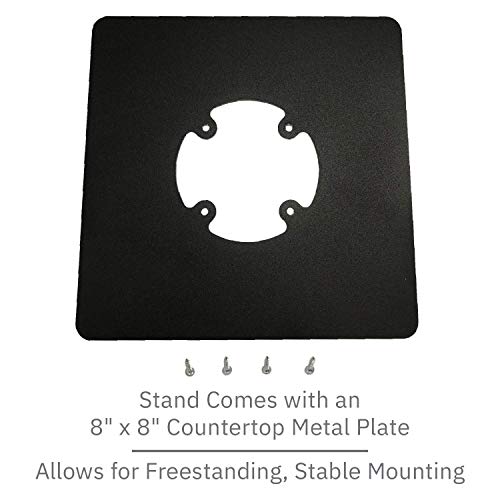 Discount Credit Card Supply Dejavoo Z8/Z11 Freestanding Swivel and Tilt Terminal Stand (Black) - Fits Dejavoo Z11 HW # v1.3