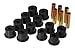 Prothane (7-1054-BL) Spring Eye and Shackle Bushing Kit, Black
