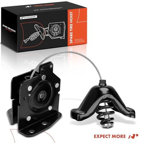 A-Premium Spare Tire Hoist Spare Tire Winch Carrier Compatible with Chevrolet Silverado 2500 HD, Silverado 3500 HD & GMC Sierra 2500 HD, Sierra 3500 HD, 2020 2021 2022 2023 2024 by A-Premium - Image 9