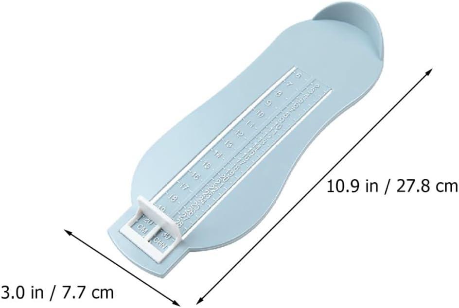 Totority 3pcs Foot Measuring Device Foot Gauge Shoe Sizer Ruler for Boys and Suitable for Ages 0-15