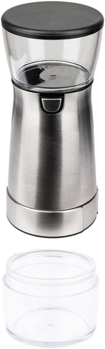 Mobestech Electric Burr Coffee Bean Grinder Portable Stainless Steel Bean Spice Maker for Kitchen
