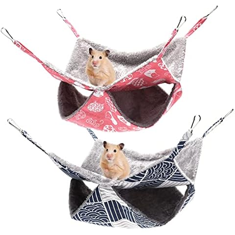 Olyee Double-Layer Rat Hammocks for Small Animals Cover
