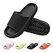 Yuccer Unisex Claquette Hommes Femme Ete Pantoufles de Douche Sandales Homme Tongs Maison Chaussons de Bain Antidérapant Chaussures de Piscine et Plage