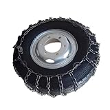 YAGOLD Car Tire Chains Snow Chains for Semi Trucks Snow Chains for Car Tires Universal Metal Tire Chains for SUV Trucks Pickup Trucks Semi Trucks Van Dually Trucks ATV Light Truck 9mm 2pcs 8.25-16