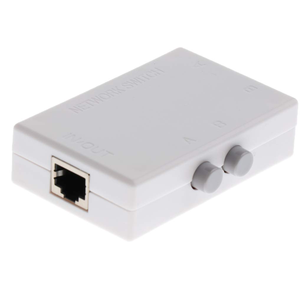 2Port Button Network Switch Splitter Hub 2-in 1-Out or 1-in 2-Out 100M/10M#2 (B098B8DY9T) Amazon Price History, Amazon Price Tracker