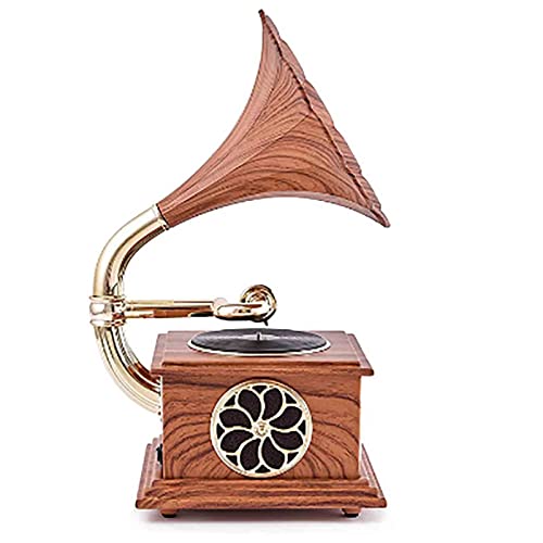 Tourne-disques Tourne-disques rétro Mini machine à musique avec platine vinyle Corne en laiton Tourne-disques rétro avec Bluetooth USB Mode CD Auto-Stop Record DJ Turntable Cartouches Lecteurs et plat - Les Beatles, Paul McCartney, John Lennon, RIngo Starr, George Harrison Tourne-disques Tourne-disques rétro Mini machine à musique avec platine vinyle Corne en laiton Tourne-disques rétro avec Bluetooth USB Mode CD Auto-Stop Record DJ Turntable Cartouches Lecteurs et plat – Image 5