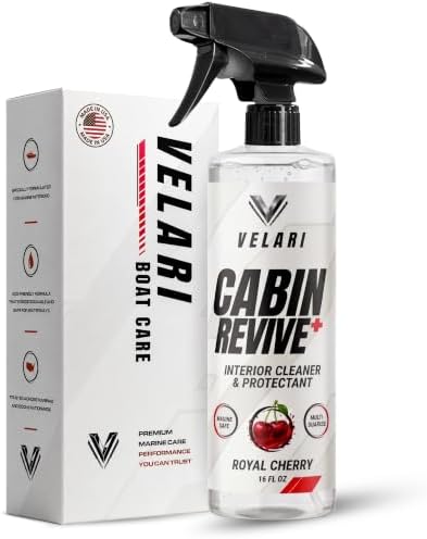VELARI Cabin Revive+ Marine Vinyl Cleaner & Protectant - Boat Int...