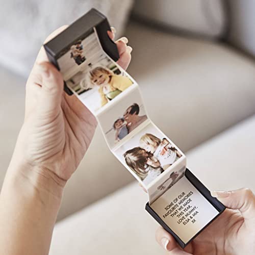 Paper Plane Design Personalised Pull Out Photo Album Token Gift