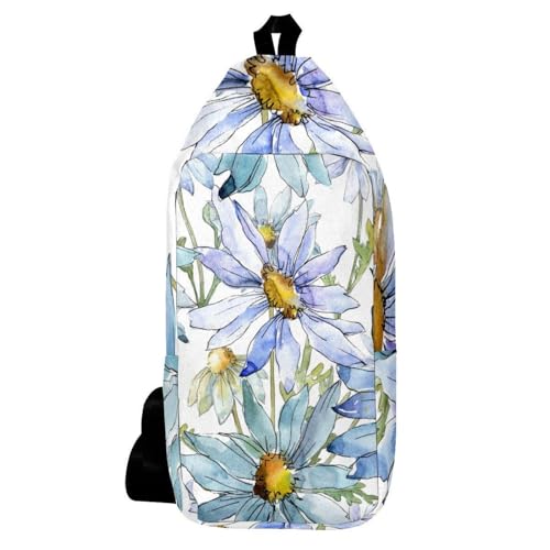 Sac à dos à bandoulière aux fleurs sauvages pour exprimer votre liberté au quotidien