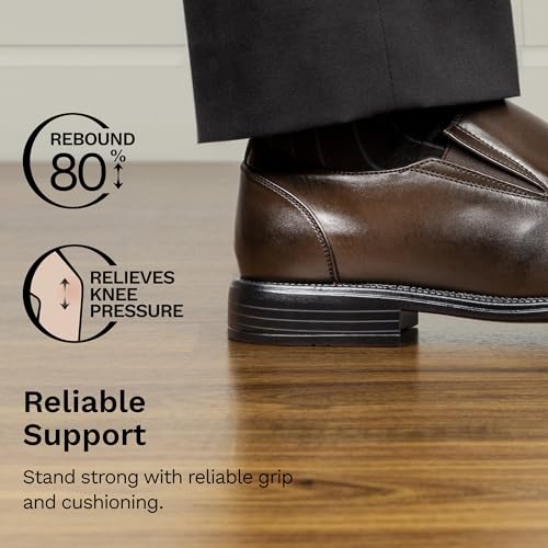 Bruno Marc Mocasín de Hombre Zapatos sin Cordones Comodos Zapatos Casuales Loafers Vestir,Size 40,Marron/Oscuro,STATE-01 - imagen 6