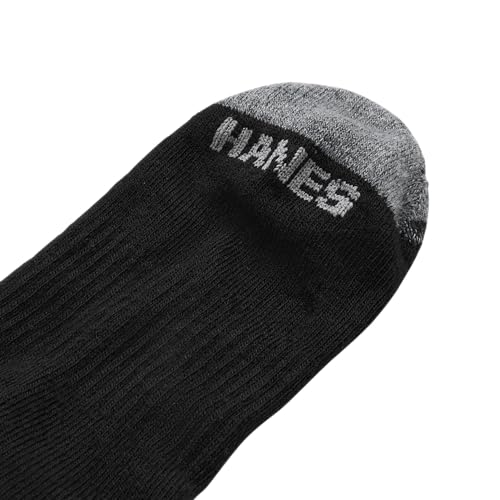 Image of Hanes Men's Socks, Active Cool X-temp Lightweight Moisture-wicking Cushioned Ankle, Crew and No Show, 12 and 14 Pair Packs
