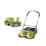 Pack RYOBI Balayeuse motorisée 18V One+ 533 mm R18SW3-0 - 1 Batterie 2.5Ah - 1 Chargeur rapide RC18120-125