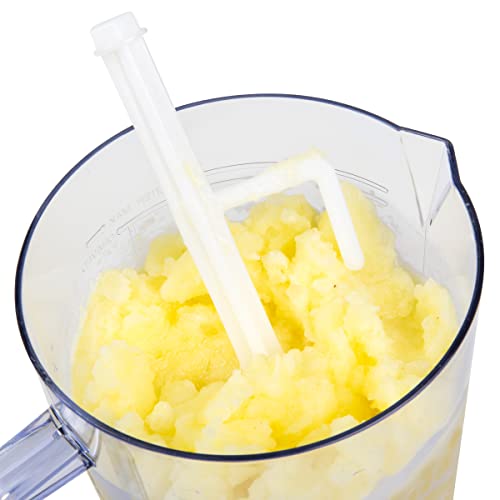 Nostalgia 40-Ounce Frozen Beverage Station Perfect For Slush Drinks, Snow Cones, Margaritas, Daiquiris, Stainless Steel Blades, Cord Storage, Retro Red #TOP3