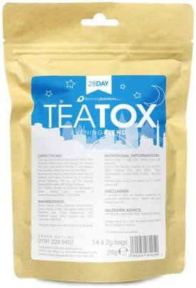 Fat Burning Tea For Weight Loss by Slimming Solutions Evening Blend Sleeptox 28 Day Supply