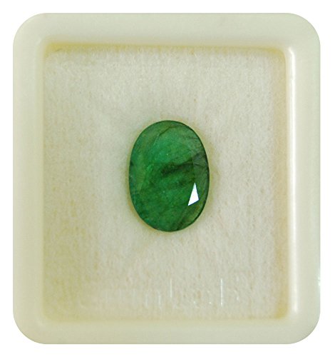 Émeraude Panna naturelle de 8,47 carats, gemme Small B01MUTAC pour bague sur mesure